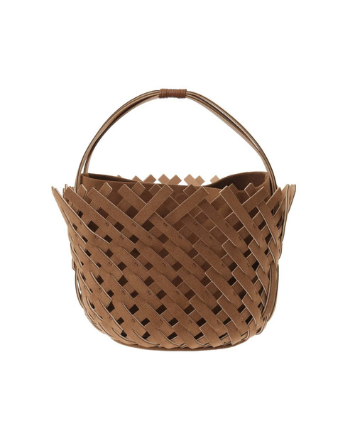 MARY AL TERNA（メアリオルターナ）の「＜MARY AL TERNA (メアリ オル ターナ)＞"KAGO”バスケットバッグ（ショルダーバッグ・レディース・ブラウン系その他5・FREE）」の7枚目の写真