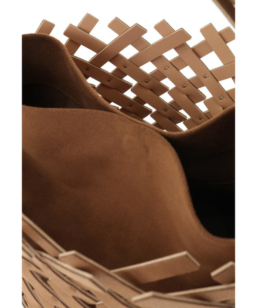 MARY AL TERNA（メアリオルターナ）の「＜MARY AL TERNA (メアリ オル ターナ)＞"KAGO”バスケットバッグ（ショルダーバッグ・レディース・ブラウン系その他5・FREE）」の8枚目の写真