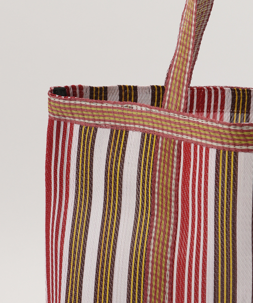 B.C STOCK（ベーセーストック）の「マーケットトートバッグ（ショルダーバッグ・レディース・ピンク/ホワイト/ブルー系その他・FREE）」の9枚目の写真