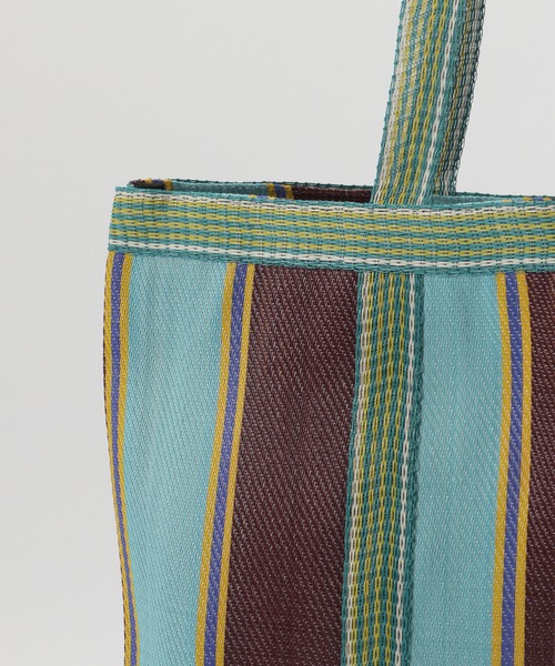 B.C STOCK（ベーセーストック）の「マーケットトートバッグ（ショルダーバッグ・レディース・ピンク/ホワイト/ブルー系その他・FREE）」の10枚目の写真