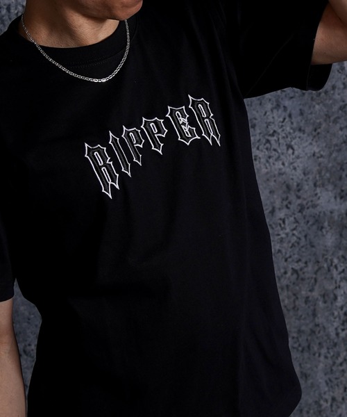 Tシャツ・カットソー EMBROIDERY T-SHIRT Z MARK EMBROIDERY TEE / WHITE | ZETA DIVISION STORE