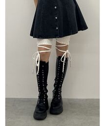 jouetie | レースアップバイカーパンツ(その他パンツ)