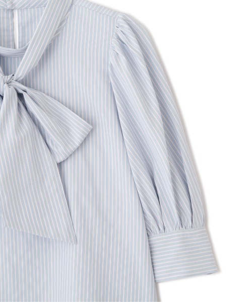 JILLSTUART】新販売ボウタイスリーブレスブラウスホワイト