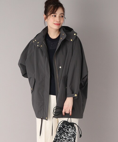 DRESSTERIOR(ドレステリア)の「◆WOOLRICH(ウールリッチ)マットストレッチ ANORAK フードコート(その他アウター・レディース・チャコールグレー・00)」の21枚目の写真