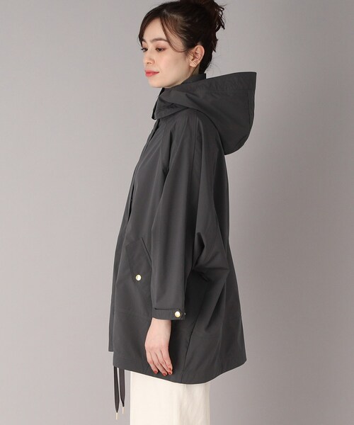 DRESSTERIOR(ドレステリア)の「◆WOOLRICH(ウールリッチ)マットストレッチ ANORAK フードコート(その他アウター・レディース・チャコールグレー・00)」の19枚目の写真