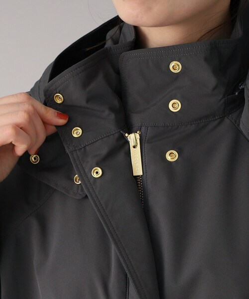 DRESSTERIOR(ドレステリア)の「◆WOOLRICH(ウールリッチ)マットストレッチ ANORAK フードコート(その他アウター・レディース・チャコールグレー・00)」の10枚目の写真