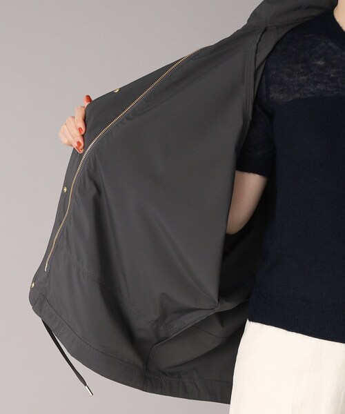 DRESSTERIOR(ドレステリア)の「◆WOOLRICH(ウールリッチ)マットストレッチ ANORAK フードコート(その他アウター・レディース・チャコールグレー・00)」の5枚目の写真