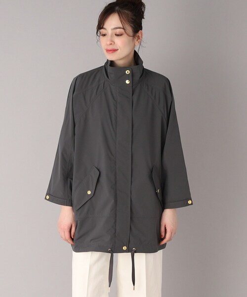 DRESSTERIOR(ドレステリア)の「◆WOOLRICH(ウールリッチ)マットストレッチ ANORAK フードコート(その他アウター・レディース・チャコールグレー・00)」の7枚目の写真