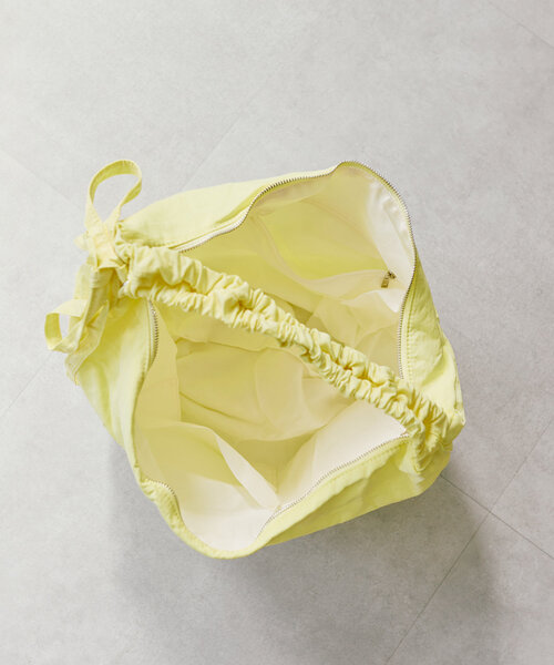 w closet（ダブルクローゼット）の「ショルダーギャザーバッグ（ショルダーバッグ・レディース・ブラック/イエロー・FREE）」の16枚目の写真