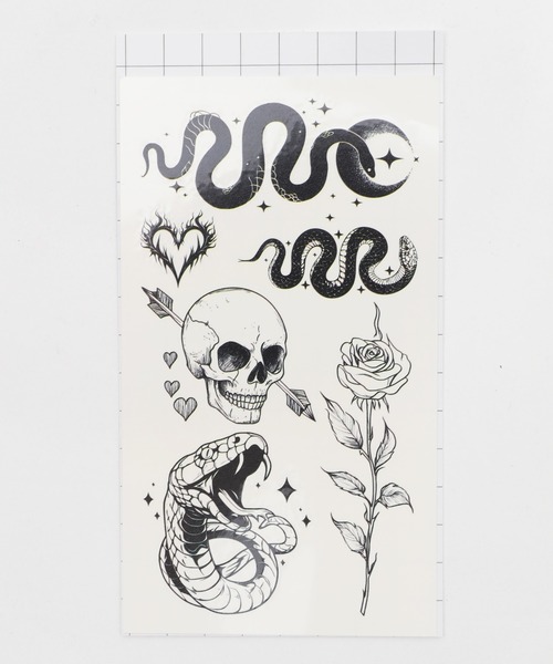 WEGO（ウィゴー）の「WEGO/セットタトゥーシールA（コスチューム/パーティーグッズ・レディース・その他1/その他2/その他3/その他5/その他8/その他10/その他6/その他4/その他7/その他9/その他14/その他15/その他16/その他17/その他18/その他25/その他26/その他27/その他28/その他29/その他12/その他20/その他21/その他23/その他30/その他13/その他19/その他22/その他24/その他11・FREE）」の17枚目の写真