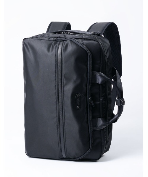 master-piece（マスターピース）の「master-piece / Result 3WAYブリーフケース　/　No.43310（バックパック/リュック・メンズ・ブラック/カーキ/ネイビー・FREE）」の2枚目の写真