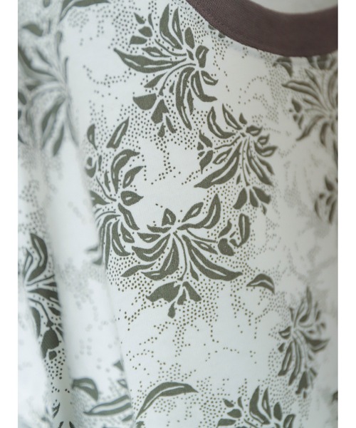 tシャツ ドットフラワーPT　フレンチTEE レディース 予約】ドットフラワーPT フレンチTEE | NOMBRE IMPAIR