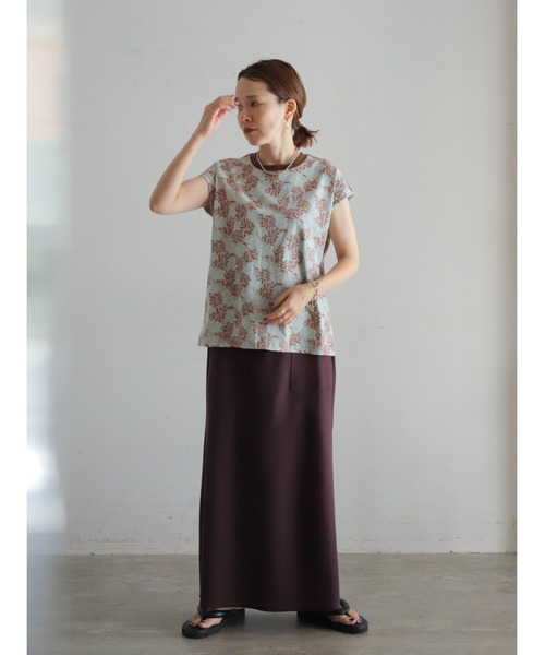 tシャツ ドットフラワーPT　フレンチTEE レディース ドットフラワーPT フレンチTEE | NOMBRE IMPAIR