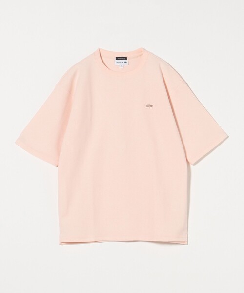 LACOSTE(ラコステ)の「<LACOSTE for BEAUTY&YOUTH>1トーン ショートスリーブ Tシャツ(Tシャツ/カットソー・メンズ・ネイビー/ダークグレー/ライトグレー/ホワイト/ライトピンク/ライトブルー/ライム/ライラック・L/M/S/XL)」の8枚目の写真
