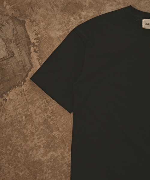 ALL RUNS(オールランズ)の「オーバーサイズ ベーシックトップス 半袖Tシャツ メンズ 夏物 夏服(Tシャツ/カットソー・メンズ・ダークグレー/ダークグリーン/ブラック/ホワイト・M/XL/L)」の6枚目の写真