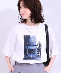 SHOO・LA・RUE | 【S-LL/選べる4柄】コットンプリントロゴTシャツ(Tシャツ/カットソー)