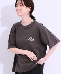 SHOO・LA・RUE（シューラルー）の「【選べる4柄】コットンプリントロゴTシャツ（Tシャツ/カットソー）」
