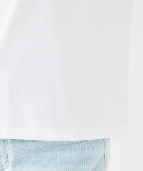 SHOO・LA・RUE（シューラルー）の「【選べる4柄】コットンプリントロゴTシャツ（Tシャツ/カットソー・レディース・ブラック系1/ホワイト系4/ピンク系3/グレー系その他4/ブラック系2/グレー系その他/ホワイト系2/ホワイト系1・01/02/03/04）」の12枚目の写真