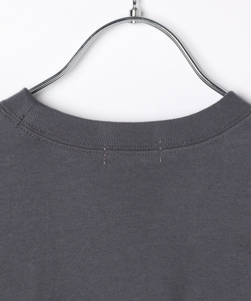 LEPSIM（レプシィム）の「【KIDS】ロゴチュールTSS　451662（Tシャツ/カットソー・キッズ・オフホワイト/チャコールグレー/ピンク・140/120/130）」の8枚目の写真