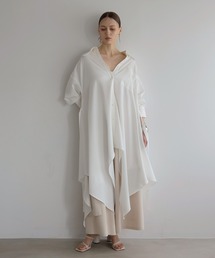 MIELI INVARIANT 未使用新品オールインワン ミエリ インヴァリアント MIELI INVARIANT Wide Collar C/A