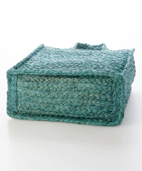 kakatoo（カカトゥ）の「カカトゥ kakatoo / ラフィアスクエアトートバッグ（かごバッグ・レディース・ベージュ/ピンク/グリーン・FREE）」の22枚目の写真