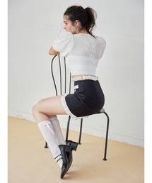 etre loin（エトルワン）の「Lace trimming mini skirt（スカート）」