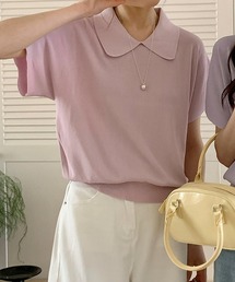 丸襟」に該当するレディースのニット/セーターファッション通販