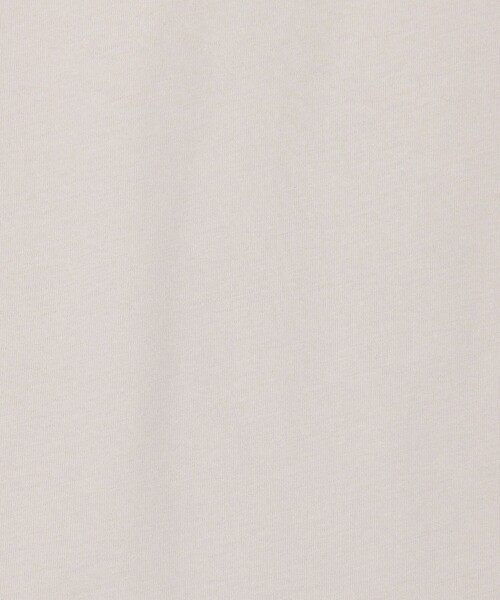 MICO COULIER（ミコクリエ）の「リブ部分シアー フレンチスリーブTシャツ（Tシャツ/カットソー・レディース・ブラック/オフホワイト/グレイッシュベージュ・38）」の8枚目の写真