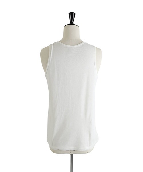 GOLD（ゴールド）の「東洋エンタープライズ GOLD / ゴールド：30/1 ORGANIC COTTON 1-PACK REGULAR TANKTOP：25A-GL79311[MUS]（タンクトップ・メンズ・ブラック/ホワイト・S/L/M）」の16枚目の写真