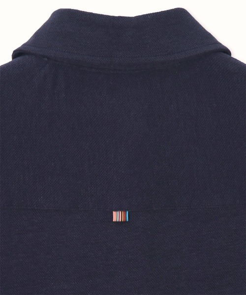 Paul Smith(ポールスミス)の「カラーリネン 鹿の子 ポロシャツ / 153505 446Z(ポロシャツ・メンズ・ローズ/ライトグリーン/ネイビー・MEDIUM/LARGE/X-LARGE)」の5枚目の写真