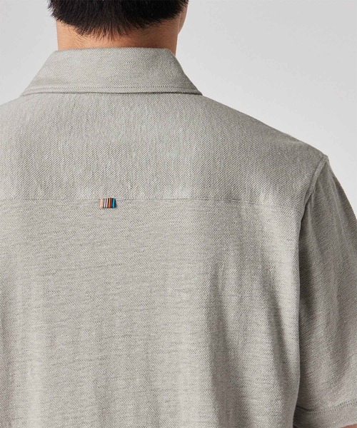 Paul Smith(ポールスミス)の「カラーリネン 鹿の子 ポロシャツ / 153505 446Z(ポロシャツ・メンズ・ローズ/ライトグリーン/ネイビー・MEDIUM/LARGE/X-LARGE)」の16枚目の写真