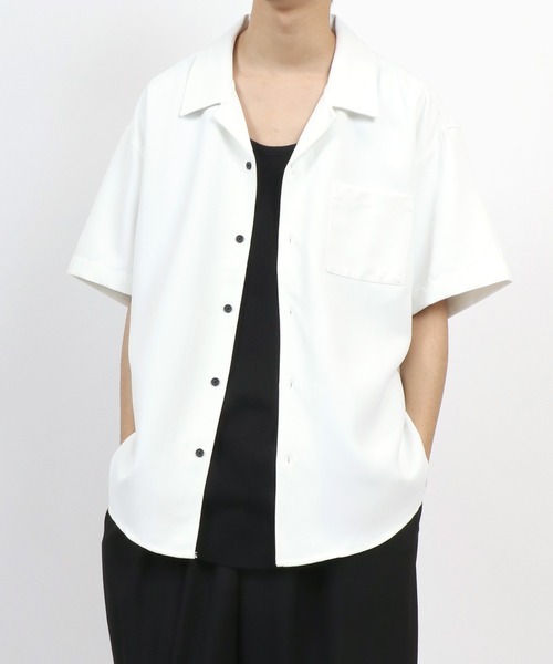 ANPAS（アンパス）の「Waffle Roundhem layered tank top/ワッフルタンクトップ レディース メンズ レイヤード ラウンドヘム（タンクトップ・メンズ・ブラック/ホワイト・M/L）」の21枚目の写真