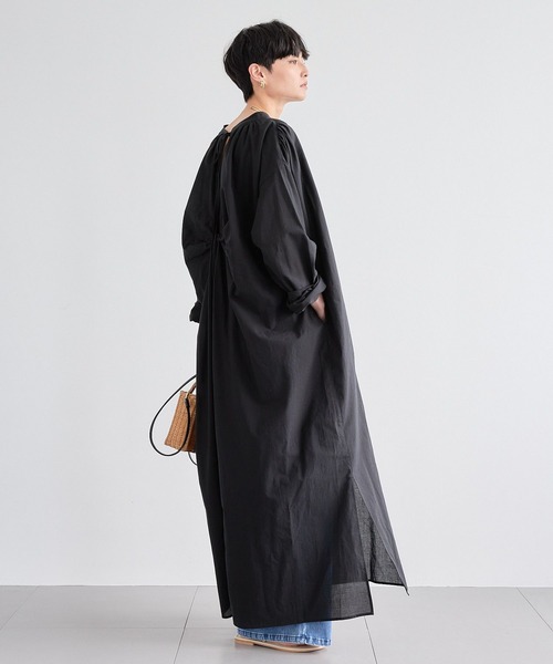 新品 バンヤードストーム ロングシャツ 1 フリル BARNYARDSTORM / バックスリットロングシャツワンピース