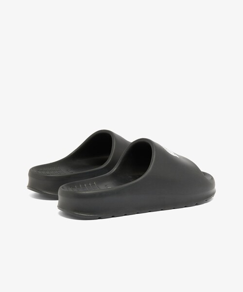 LACOSTE（ラコステ）の「メンズ SERVE SLIDE 2.0 224 1 CMA（サンダル・メンズ・ブラック×ホワイト・28.0cm/29.0cm/25.0cm/27.0cm/26.5cm）」の3枚目の写真