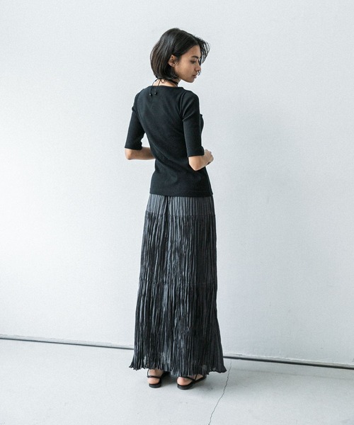 『別注』Le minor×UR　Rib short sleeve t-shirts Le Minor tシャツ 「別注」Le minor×UR Rib short sleeve t