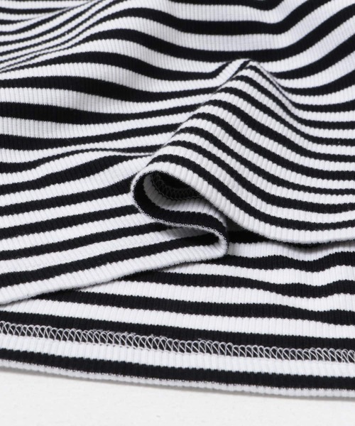 Le Minor(ルミノア)の「『別注』Le minor×UR Rib short sleeve t-shirts(Tシャツ/カットソー・レディース・その他1/ブラック・FREE)」の21枚目の写真