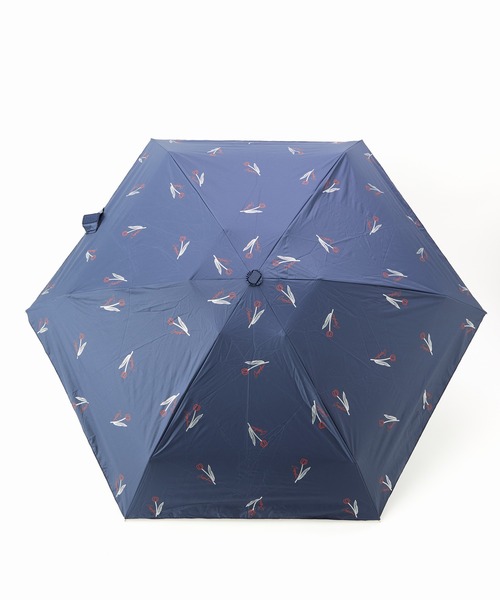 Casselini(キャセリーニ)の「Casselini(キャセリーニ)【Wpc. × Casselini】完全遮光 晴雨兼用チューリップ柄折りたたみ傘(折りたたみ傘・レディース・ホワイト/イエロー/ネイビー・FREE)」の20枚目の写真