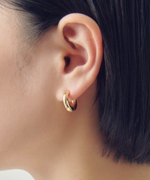 ベーシック フープ ワンタッチ イヤリング