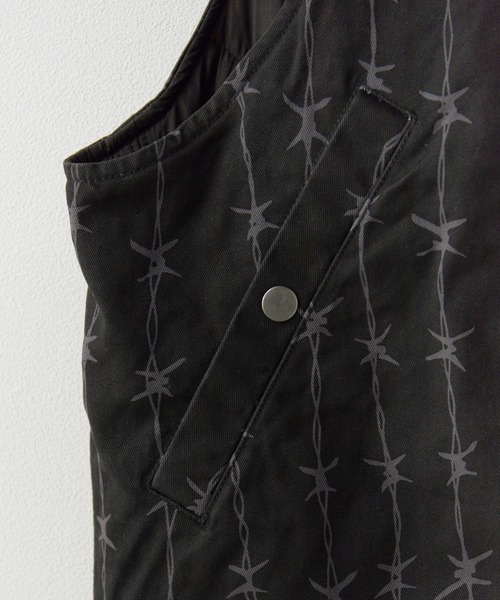 made in standard (メイドインスタンダード)の「MADE IN STANDARD / メイドインスタンダード MA-1 VEST REVERSIBLE ベスト メンズ 秋物 秋服 2026年秋冬 冬服(ダウンベスト・メンズ・ブラック/グレー・L/M)」の16枚目の写真