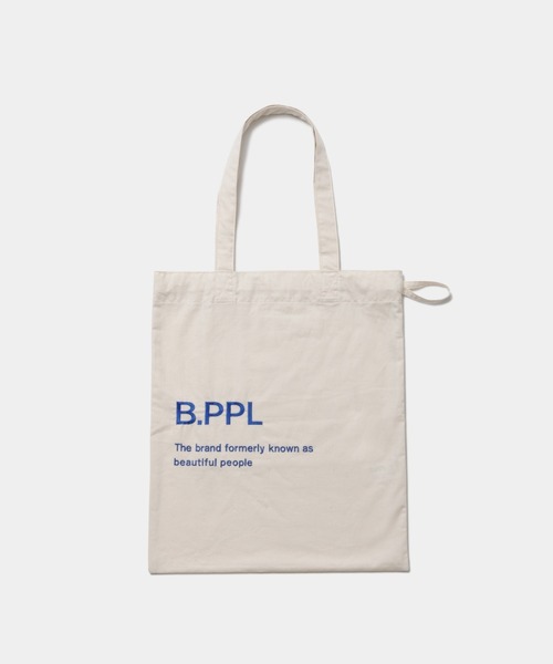 beautiful people（ビューティフルピープル）の「B.PPL gathering     tote bag（トートバッグ・レディース・チャコール/ベージュ/サンドベージュ/ブラウン/ピンク/ネイビー/ラベンダー/イエロー/グレー×ピンク/ベージュ系1・FREE）」の6枚目の写真