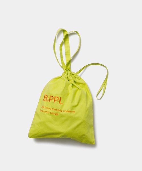 beautiful people（ビューティフルピープル）の「B.PPL gathering     tote bag（トートバッグ・レディース・チャコール/ベージュ/サンドベージュ/ブラウン/ピンク/ネイビー/ラベンダー/イエロー/グレー×ピンク/ベージュ系1・FREE）」の9枚目の写真