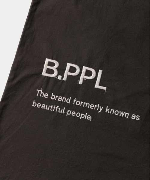 beautiful people（ビューティフルピープル）の「B.PPL gathering     tote bag（トートバッグ・レディース・チャコール/ベージュ/サンドベージュ/ブラウン・FREE）」の9枚目の写真