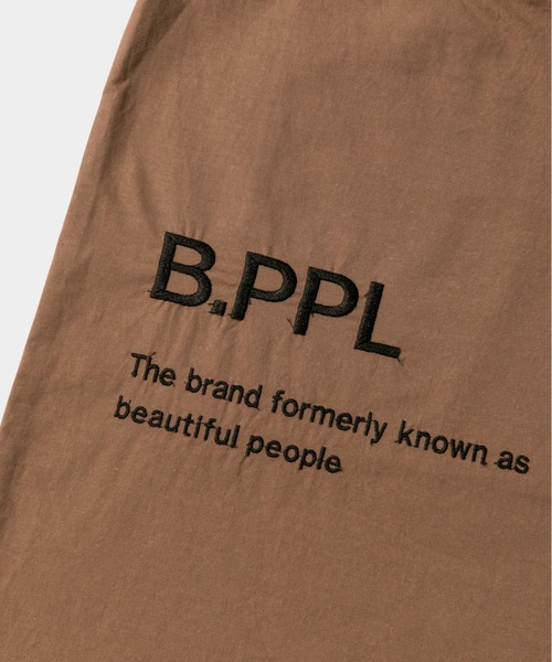beautiful people（ビューティフルピープル）の「B.PPL gathering     tote bag（トートバッグ・レディース・チャコール/ベージュ/サンドベージュ/ブラウン・FREE）」の12枚目の写真