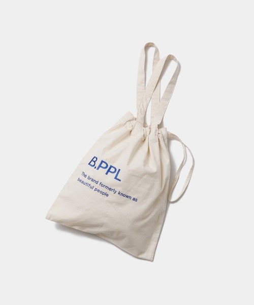 beautiful people（ビューティフルピープル）の「B.PPL gathering     tote bag（トートバッグ・レディース・チャコール/ベージュ/サンドベージュ/ブラウン/ピンク/ネイビー/ラベンダー/イエロー/グレー×ピンク/ベージュ系1・FREE）」の13枚目の写真