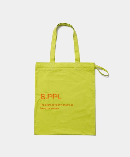 beautiful people（ビューティフルピープル）の「B.PPL gathering     tote bag（トートバッグ・レディース・チャコール/ベージュ/サンドベージュ/ブラウン/ピンク/ネイビー/ラベンダー/イエロー/グレー×ピンク/ベージュ系1・FREE）」の15枚目の写真