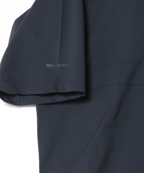 Hurley (ハーレー)の「【Hurley/ハーレー】ショートスリーブプルオーバーレインウェア ゴルフ ファントム PHANTOM RAIN SS PO(ナイロンジャケット・メンズ・ネイビー/グレー/ブラック・X-LARGE/MEDIUM/SMALL/LARGE)」の4枚目の写真