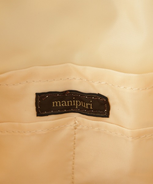 manipuri（マニプリ）の「【WEB限定】【manipuri】スカーフ柄スクエアポーチ（ポーチ・レディース・ライトブルー/ライトグレー/キャメル・M）」の10枚目の写真