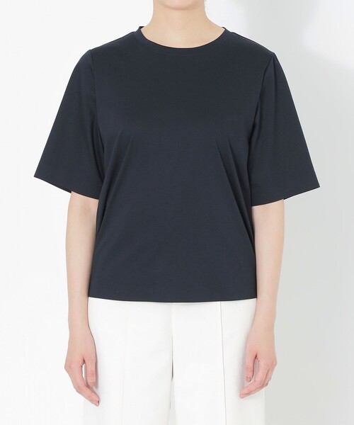 S.ESSENTIALS（エスエッセンシャルズ）の「【DRESOPHY】プルオーバー（Tシャツ/カットソー・レディース・グリーン系その他4/ホワイト/ダークネイビー・38）」の7枚目の写真