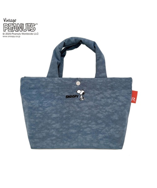 Vintage PEANUTS(ビンテージピーナッツ)の「ルートート / SNOOPY IP.デリ.ポリ.ピーナッツ-0F(トートバッグ・レディース・ブラック/サックスブルー/グレー/ブラウン・FREE)」の2枚目の写真