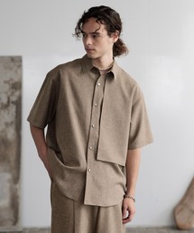 HARE | 【SET UP対応】メランジLUXSシャツ(HARE)(シャツ/ブラウス)